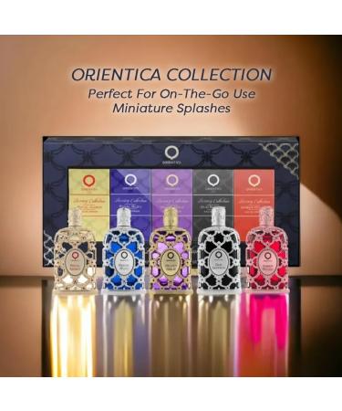 Orientica Luxury Collection Perfume for Men and Women 5 Piece Mini Discovery Gift Set 0.25 Fl Oz (Pack of 5) - Buy Online on GoSupps.com