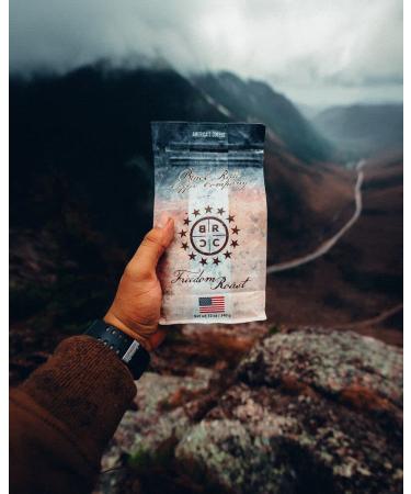 Black Rifle Coffee Freedom Roast Medium Roast Ground Coffee 12oz Bag - Chocolate & Vanilla Notes - Supports Veterans - Buy Online on GoSupps.com