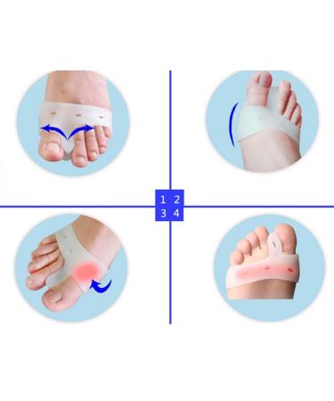 CareforYou Gel Toe Separators - Creative Ball Band Foot Protectors for Ultimate Comfort & Care - Buy Online on GoSupps.com