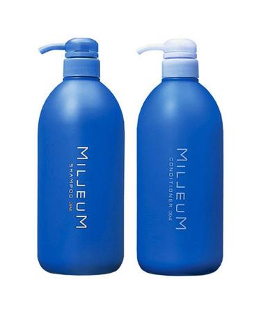 Japan Health and Beauty - Demi Millea-time Hair Care Shampoo 800ml & Conditioner 800ml set *AF27*