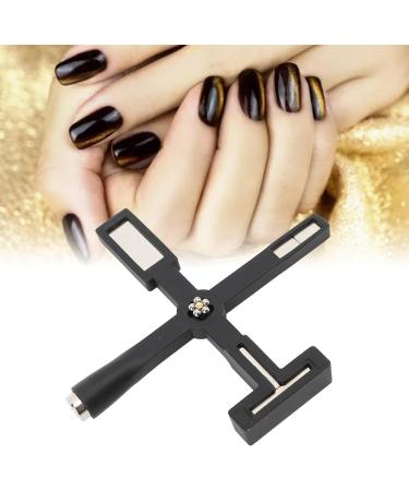 Sonew Multifunction Nail Magnet Pens 5 in 1 Nail Magnet Tool for Cat Eye Gel Nail Polish Nail Polish Magnetic Stick for Cat Eye Nail Art Design DIY Home Manicure - Buy Online on GoSupps.com