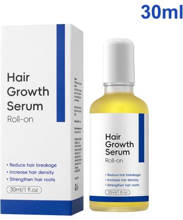  Yuemxixi Hair Regrowth Natural Scalp Care Roller 30ml Natural Hair Thickening and Growth | For Frizz Follicles Slimming Health Men Seniors Home Travel - Buy Online on GoSupps.com