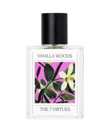 The 7 Virtues Vanilla Woods Eau de Parfum 1.7 oz Natural Ingredients Perfume NEW