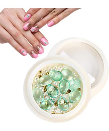 JMEDIC Small Rhinestones for Nails | Nail Rhinestone Stones | Gems for Nails Nail Jewels Crystal Gemstones Nail Art Rhinestones Kit Manicure DIY Decoration Accessories - Buy Online on GoSupps.com