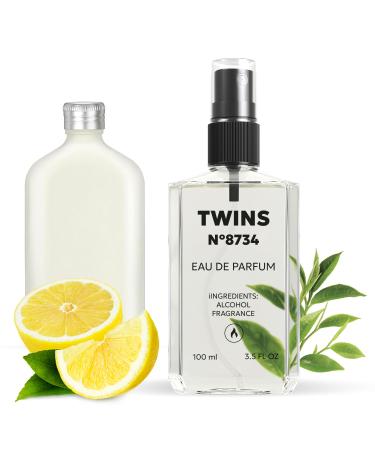 TWINS Impression of One | Unisex Perfume for Women and Men Eau de Parfum | No.8704 | 3.4 Fl Oz / 100 ml Calvin Klein CK One Impression