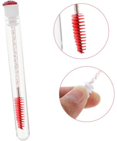 Beavorty 30 pcs Diamond mascara brush lash mascara eyeliner bottles Mascara Miss portable applicator 11.3x1.1cmx3pcs Orange Redx3pcs - Buy Online on GoSupps.com