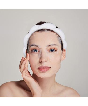 MFUOE Spa Sponge Headband Mimi and Co Spa Headband for Women Girls Sponge Terry Towel Cloth Fabric HeadBand for Face Washing Makeup Removal Shower Skincare (Pink) - Buy Online on GoSupps.com