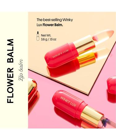 Winky Lux Flower Balm Pink Purple Color Changing pH Lip Balm - Shop Now - Buy Online on GoSupps.com