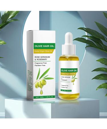 Ceprznvey Organic Hair Solution Olive Smooth Hair Oil 50ml Hair Care Repair Oil Natural Hair Scalp Smooth Oil Keeps Hair Nourishing for Split Ends Dry Hair Liquid - Buy Online on GoSupps.com