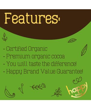Happy Brand Organic Cocoa Powder 1 Kilogram - Buy Online on GoSupps.com