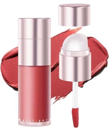  Holdes Creamy Blush Stick | Liquid Lip and Cheek Eyeshadow Stick - Matte Double-Ended Cosmetic Face Makeup for Women and Girls | Eyes Lips Travel Party Wedding Office School - Buy Online on GoSupps.com