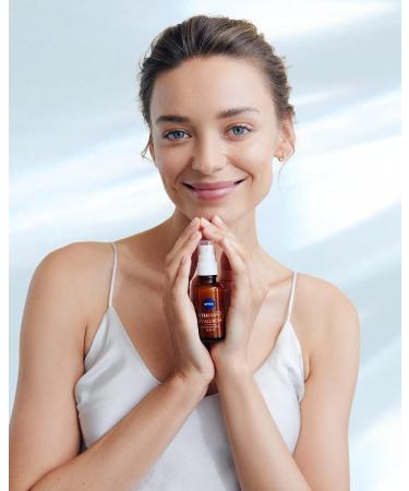 NIVEA Hyaluron Serum (30 ml) moisturizing hyaluron serum anti-wrinkle serum for a fresh and healthy complexion - Buy Online on GoSupps.com