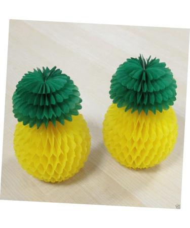 ABOOFAN Pineapple Decor 15 Pcs Plant Decor Honeycomb Party Favors Party Decor Honeycomb Pineapple Party Supplies Paper Pineapple Party Supplies - Buy Online on GoSupps.com