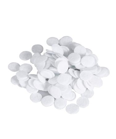 Filterwatt 100-Pack Microdermabrasion Cotton Filters | Eco-Friendly 10mm Facial Cleaning Pads for Blackhead Removal - Buy Online on GoSupps.com