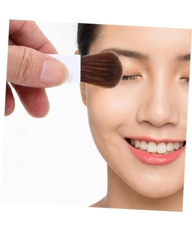 Shop 1 Set Mini Makeup Brushes - Blush Brush & Bronzer for Cheeks | Travel-Friendly White Handle Makeup Tools - Buy Online on GoSupps.com