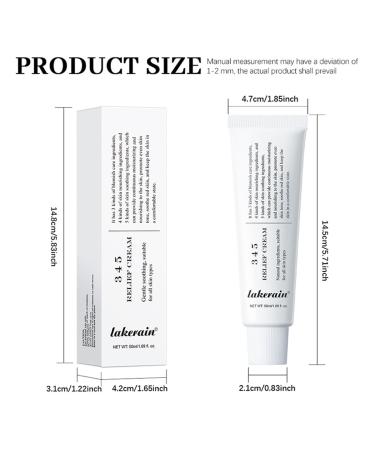 345 Relief Cream - Intensive Repair & Soothing Moisturizer for Dry & Sensitive Skin | Korean Hydration Cream with B5 - International Shipping Available - Buy Online on GoSupps.com