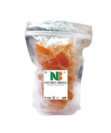 Nature's Bridge Alphanso Mango Candy Aam Papad (aamsotto) Homemade Khatta Meetha Mango Bar Candy Mango Candy - 400 Gm Mangolicious Candy_Packing May Vary