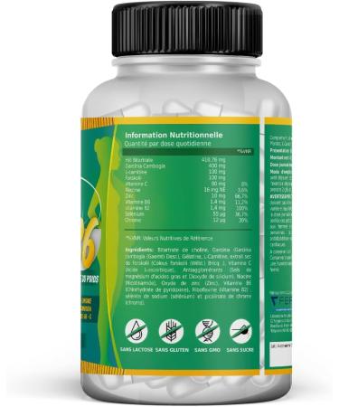 Effective 3-in-1 Slimming Product | Lose Your Pounds & Reshape Your Figure | Appetite Suppression | Metabolism Boosts | Garcinia Cambogia L-Carnitine | 60 Capsules - Buy Online on GoSupps.com