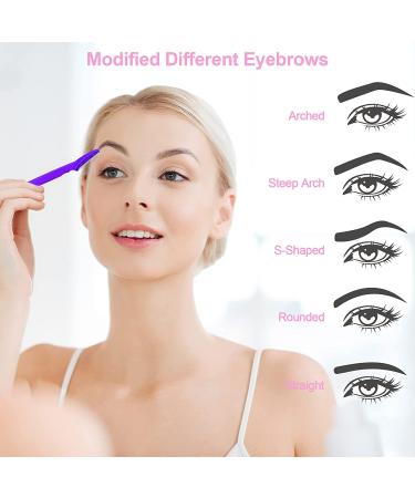 EAONE 30Pcs Eyebrow Razor & Dermaplaning Tool - Precision Trimmer for Facial Hair Removal | 3 Colors in Box - Buy Online on GoSupps.com