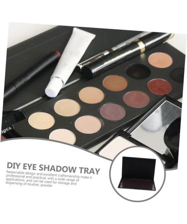 WOFASHPURET Eyeshadow Metal Pans Eyeshadow Household Convenient Cosmetic Plate Storage Large Blusher Holder Plastic Eye Shadow Case - Buy Online on GoSupps.com