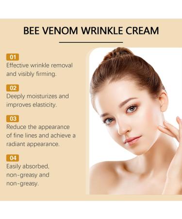 Bee Venom Moisturiser Cream Wrinkle Removal & Firming Anti-Aging Eye&Face Bee Venom Skin Treatment Cream Natural And Non-Irritating Lifting & Recovery For All Skin Type (2 Packs 20g) 2 Packs 40g - Buy Online on GoSupps.com
