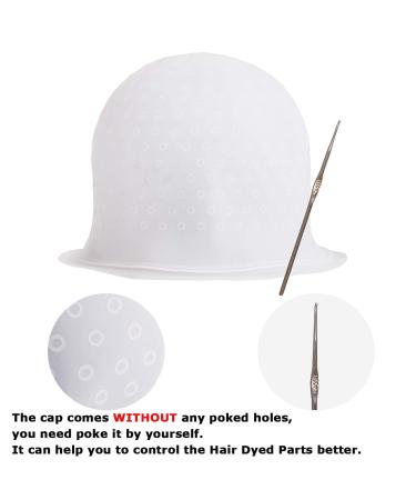 Yebeauty Highlight Cap - Professional Silicone Hair Highlighting Dyeing Cap with Hook | 1 Set - Buy Online on GoSupps.com