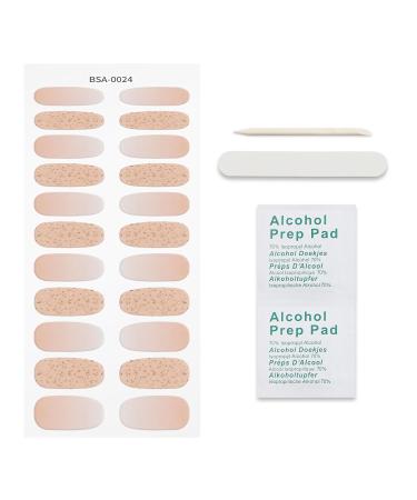 JMEOWIO Nail Foil Glitter Gel - Self-Adhesive Orange Pink Nail Stickers for Stunning Nail Designs | International Shipping Available - Buy Online on GoSupps.com