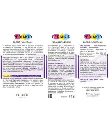 PEDIAKID - Box Intestinal Disorders - Syrup-Nausea Vomiting Motion Sickness Diarea Probiotics-10M - Helps relieve gastric disorders nausea vomiting - From 6 months - Buy Online on GoSupps.com