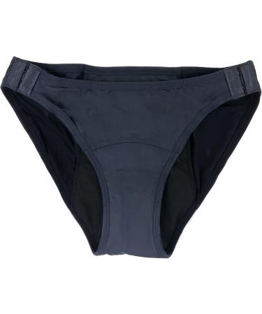 FEEL NATURAL Black Menstrual Pants - Reusable Washable Removable | Size M (38/40) - Eco-Friendly Comfort for Every Month - Buy Online on GoSupps.com