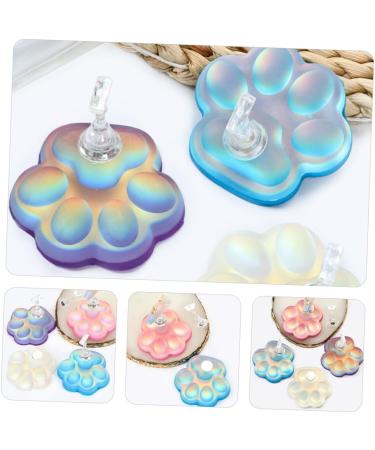 minkissy 4 Sets portable manicure Symphony nail stand suite bracket aurora cat paw nail display stand Nail supplies nail base nail rack display nails tips practice stand - Buy Online on GoSupps.com