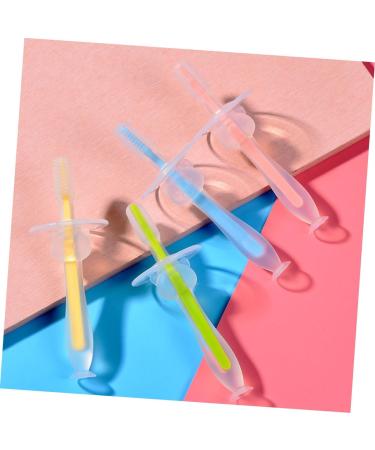 Gatuida 4-Pack Finger Toothbrush Set for Babies | First Training Toothbrush for Toddlers - Gentle Bristles for Easy Cleaning - Buy Online on GoSupps.com