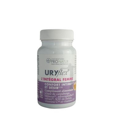 URYflex L INTEGRAL FEMME Compl ment alimentaire confort urinaire et libido Canneberge Hibiscus Ashwagandha Safran Vitamines C & D SOD 60 g lules Fabriqu en France