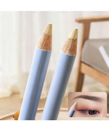Concealer Pencil Multifunctional Waterproof Pencil with Pencil Sharpener Long Lasting Moisturizing Pencil with Sharpener Ivory White - Buy Online on GoSupps.com