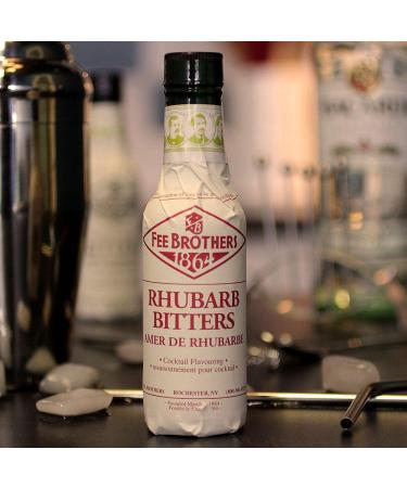 Fee Brothers Rhubarb Bitters 5oz - Premium Cocktail Enhancer - Buy Online on GoSupps.com