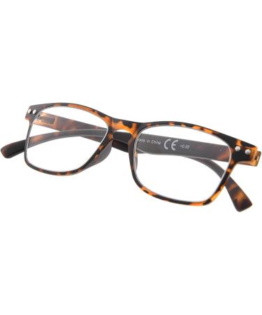 Eyekepper Ultrathin Flex Frame 5-pack 80's Reading Glasses +1.75 | Sunshine Readers | 5 Pairs Mix Colors - Buy Online on GoSupps.com