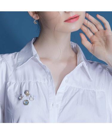WIPPWER Pin Jewelry Gifts for Women Golden Sunflower Brooch Buttons Lapel Pins Rhinestone Flower Brooch Women Clothing Accessories Brooches & Pins - Buy Online on GoSupps.com