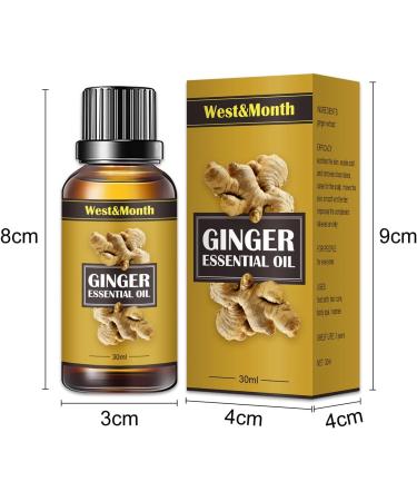 Buy 30ml Water-Soluble Ginger Massage Oil - Soothing Aromatherapy for Neck & Shoulders | International Shipping - Buy Online on GoSupps.com