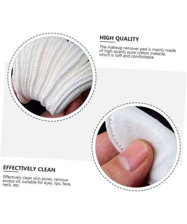 Angoily Reusable Cotton Face Cleaning Pads - Round Exfoliating Makeup Remover Puffs | Eco-Friendly Pure Cotton Wipes for Women - Buy Online on GoSupps.com
