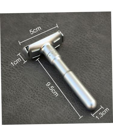 Doitool Double-Sided Safety Razor - Adjustable Shaver for Men | Premium Men's Razor & Handle for a Close Comfortable Shave - Buy Online on GoSupps.com