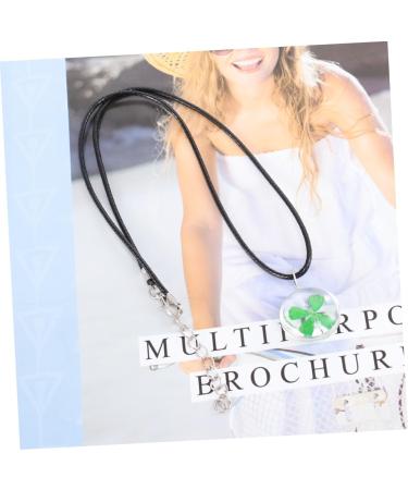 COLLBATH Necklaces Glass Ball Necklace J Necklace for Women Woman Necklace Glass Pendant Pretty Decorate Miss - Buy Online on GoSupps.com