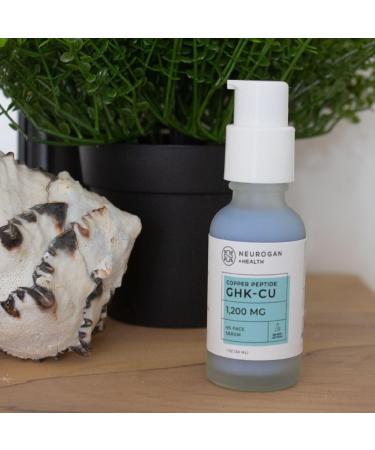 Neurogan Revitalizing GHK-Cu Neck & Face Serum | Deep Hydration & Premium Quality | Active Copper Peptide Cruelty-Free 1200 MG 1oz - Buy Online on GoSupps.com