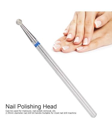 Nail Polishing Bits - Small Spherical Nail Drill & Dead Skin Remover for Men (2.3mm) - International Shipping Available - Buy Online on GoSupps.com