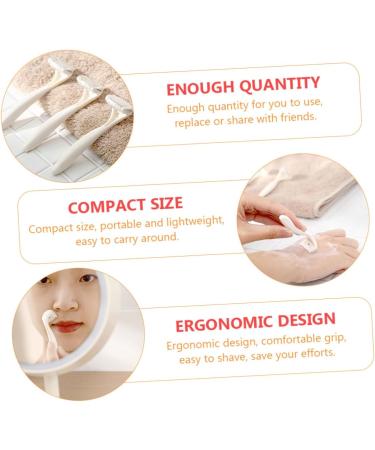 Fomiyes 3-St Razor - Professional Hair Removal Tool for Women | Rustproof Stainless Steel Face & Body Shaver - Buy Online on GoSupps.com