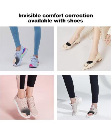 Hautllaif Bunion Corrector for Women and Men - Orthopedic Relief Splint - Big Toe Straightener Hallux Valgus Brace - Day/Night Support - Black - Buy Online on GoSupps.com