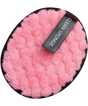 Cotton Makeup Remover Pads | Reusable Cotton Pads for Face Cleansing - Wet and Dry Double Use Makeup Remover Cloths Make-up Products Puff for Women & Men 12b Pink - Buy Online on GoSupps.com