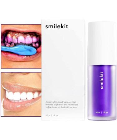 2-Pack Purple Toothpaste for Effective Tooth Whitening | Stain Removal & Protection | Boosts Whitening & Reduces Sensitivity - Buy Online on GoSupps.com