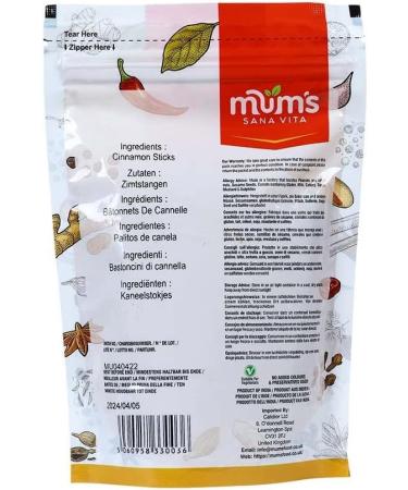 Mum's Premium 150g Cinnamon Powder - Pure and Fragrant Spice for Baking and Cooking - Buy Online on GoSupps.com