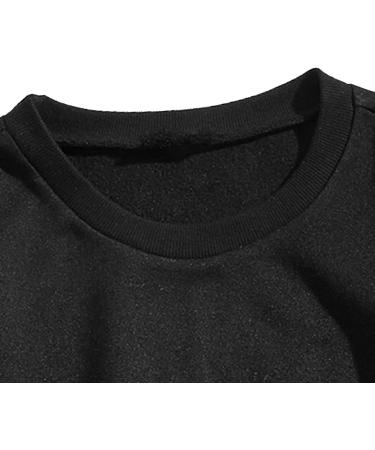 Cute Graphic Tees for Teen Girls - Trendy Vacation Fashion Tops | Fleece Sweatshirts Pullover for Christmas | 13-black Large - Buy Online on GoSupps.com