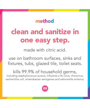 Method Antibacterial Bathroom Cleaner - Spearmint - 28 oz (Pack of 8) - Buy Online on GoSupps.com