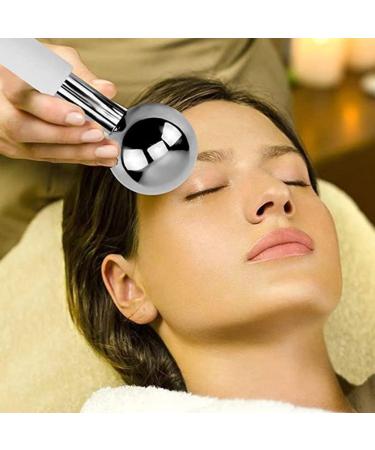 Face Ice Ball Stainless Steel Facial Massage Roller - 2pcs Facial Ice Massager for Beauty & Skincare - Buy Online on GoSupps.com